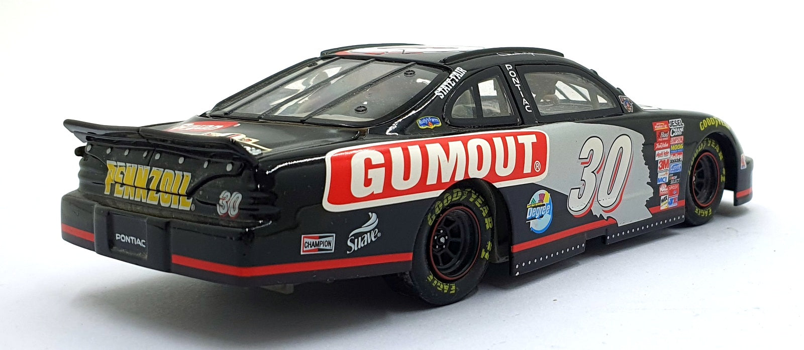 Action 1/24 Scale W249803026 - 1998 Pontiac #30 NASCAR Gumout - Coupe