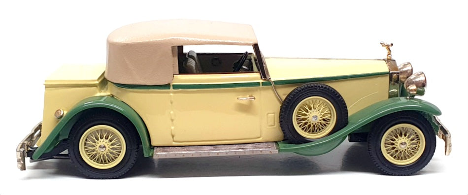 Top Marques 1/43 Scale GS5 - 1932 Rolls Royce Phantom II - Yellow/Green