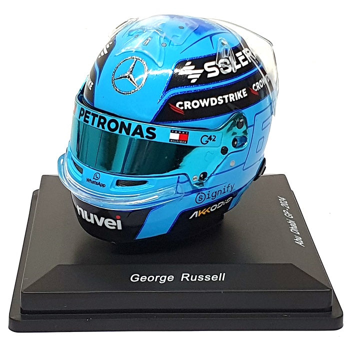 Spark 1/5 Scale 5HF182 - F1 Helmet George Russell AMG Petronas Abu Dhabi GP 2024