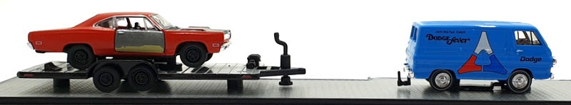 Castline M2 Machines 1/64 Scale D R63 '67 Dodge A100 & '69 Plymouth Road Runner