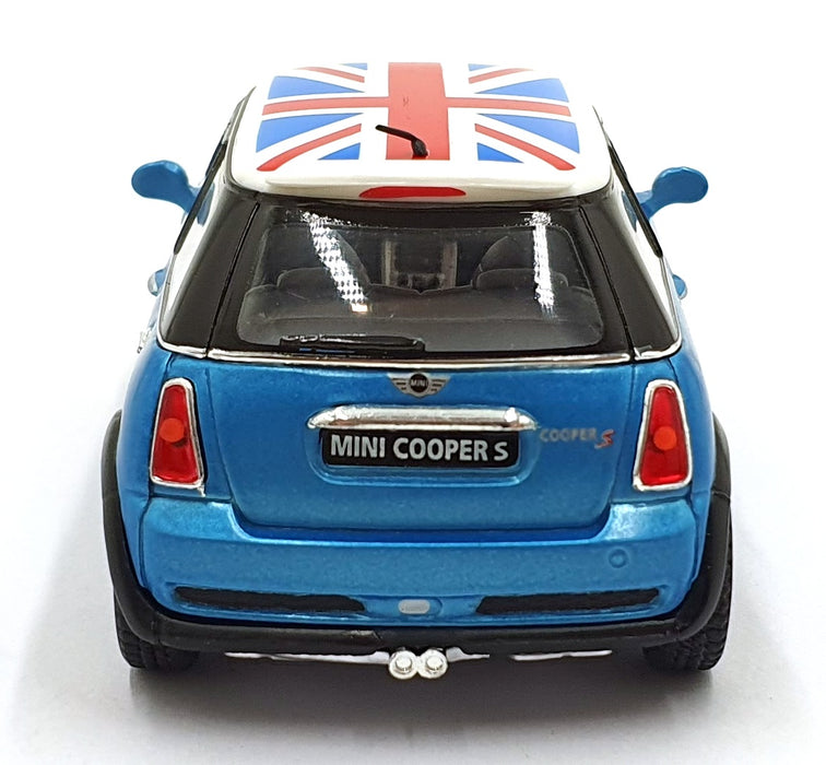 Kinsmart 1/28 Scale Pull Back & Go TY1245 - Mini Cooper S - Blue