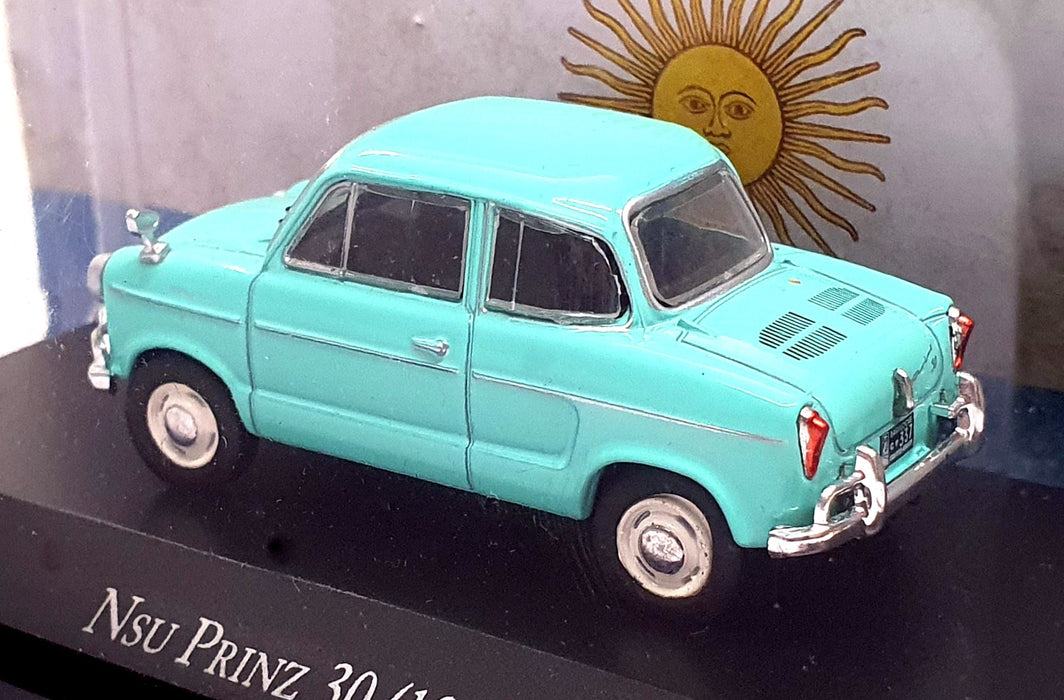 Altaya 1/43 Scale Diecast A043LB - 1959 NSU Prinz 30 - Lt. Blue