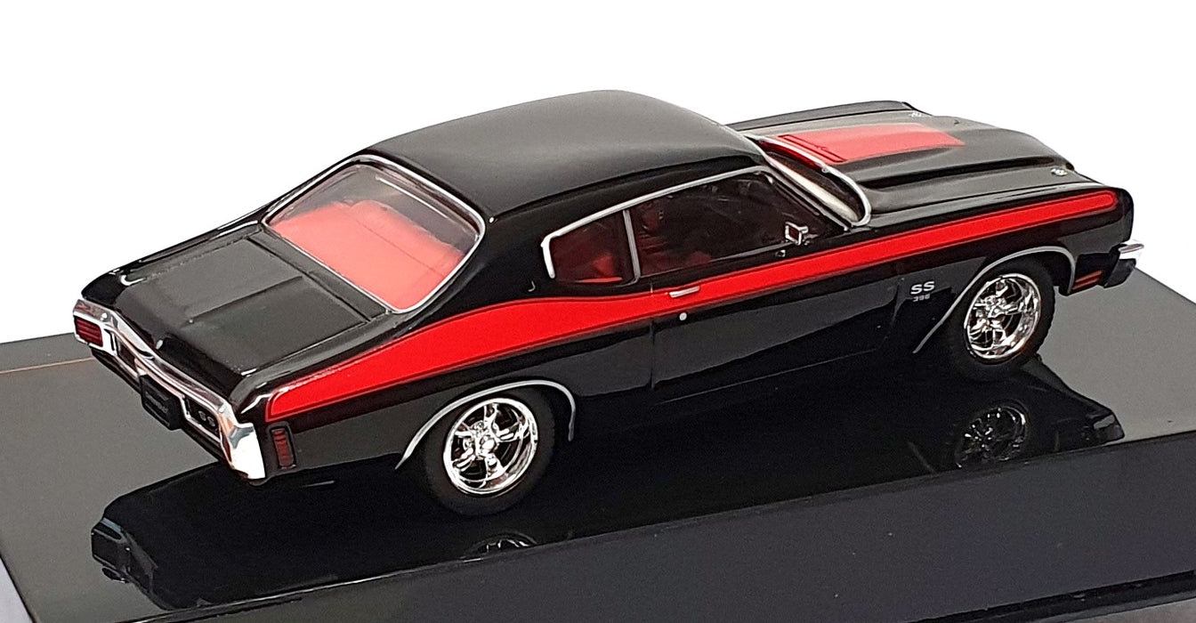 Ixo Models 1/43 Scale CLC477N.22 - 1970 Chevrolet Chevelle SS - Black/Red