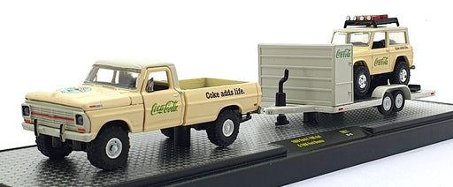 Castline M2 Machines 1/64 Scale FTW21 '69 Ford F-100 4x4 & '66 Bronco
