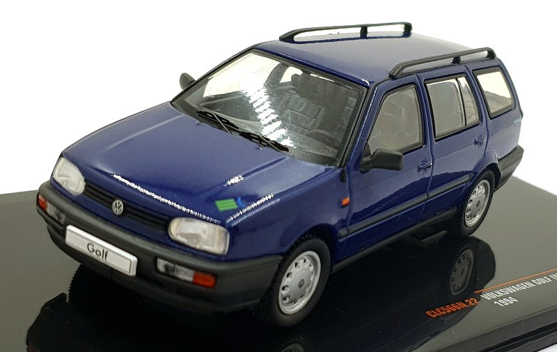Ixo Models 1/43 Scale CLC566N.22 - 1994 Volkswagen Golf (MKIII) Variant - Blue
