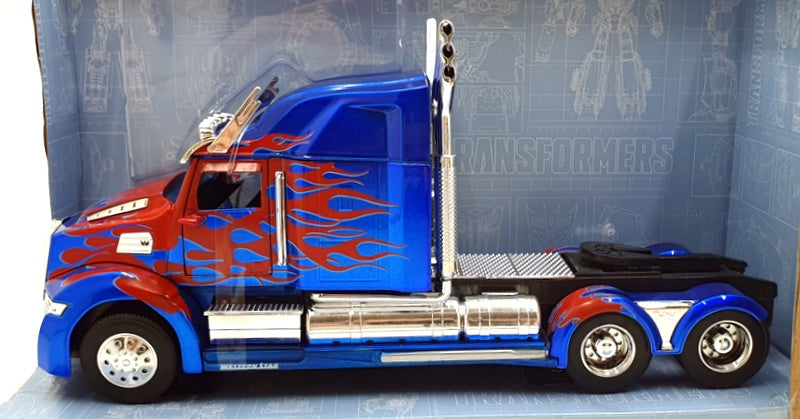 Jada 1/24 Scale Approx 98403 - Transformers Optimus Prime Western Star 5700 XE