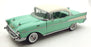 Ertl 1/18 Scale Diecast DC291025A - 1957 Chevrolet Bel Air - Green/White