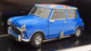 Solido 1/18 Scale Diecast  8023 - Mini Cooper S -Blue/Union Jack Roof