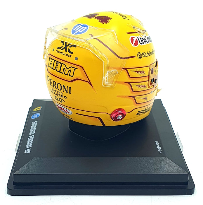 Look Smart 1/5 Scale LSHEL016 F1 Helmet Hamilton Scuderia Ferrari Monaco GP 2025