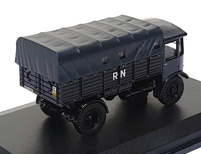 Oxford Diecast 1/76 Scale 76AEC010 - AEC Matador Truck Royal Navy - Dk. Blue