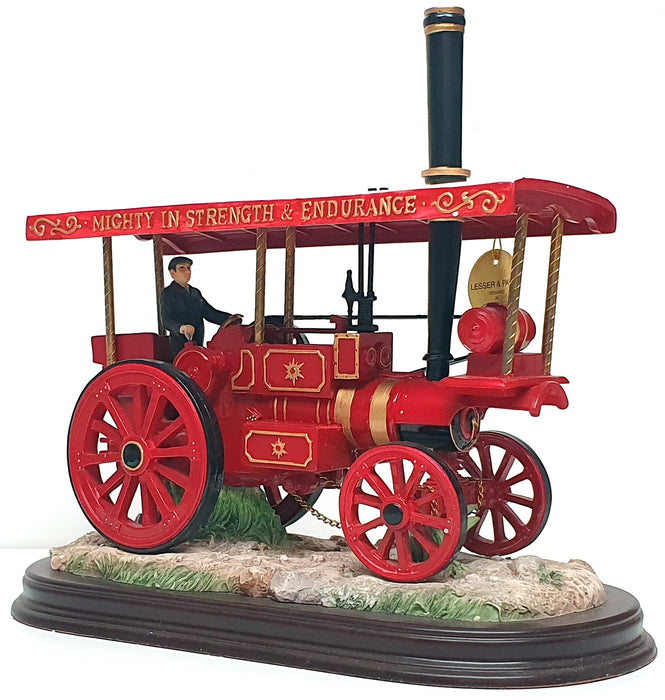 The Leonardo Collection LP6176 - Traction Engine Sculpture - Red