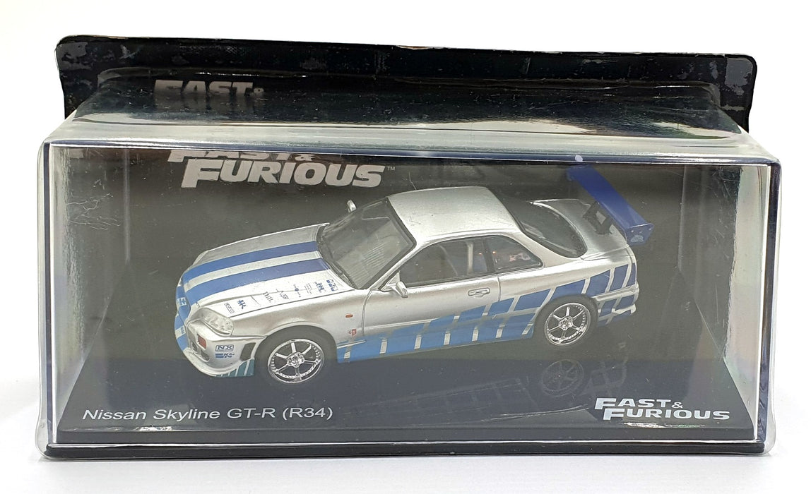 DeAgostini 1/43 Scale F220CMC002 - Fast and Furious Nissan Skyline GT-R (R34)