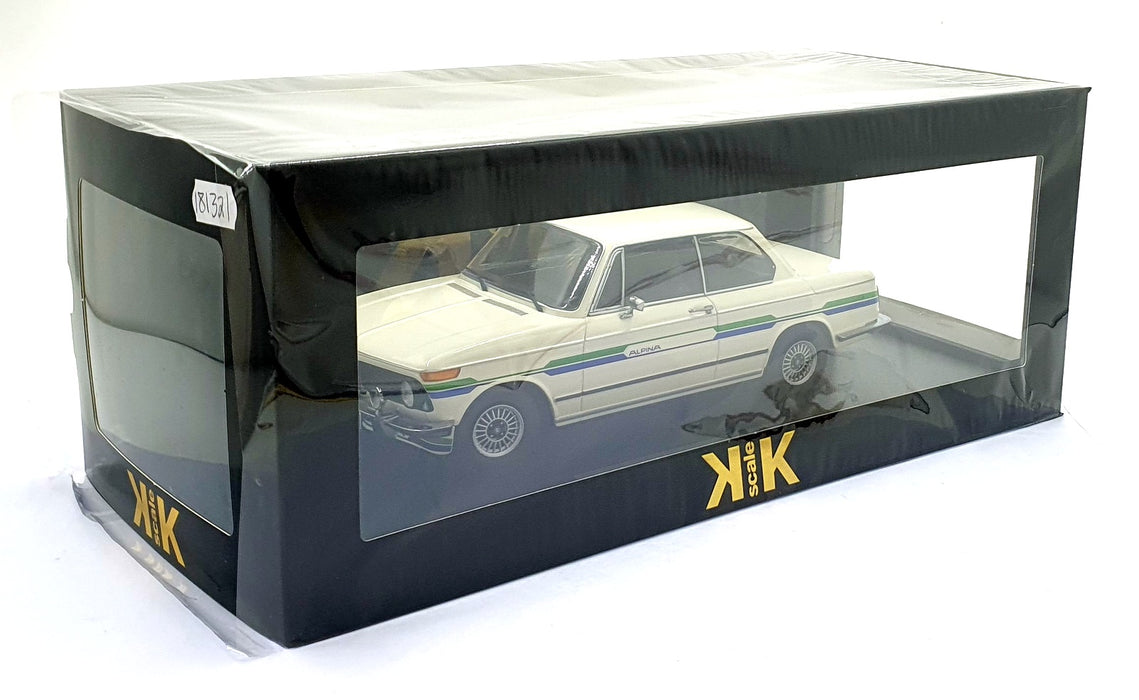 KK Scale 1/18 Scale Diecast KKDC181321 - 2002 BMW Alpina 1974 - White