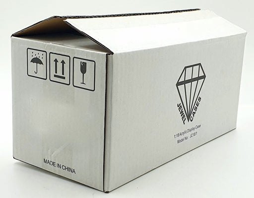 Jewel Cases 1/18 Scale JC18/1 - Acrylic Display Case 