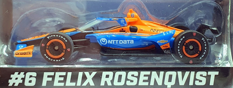 Greenlight 1/64 Scale 11559 NTT Indycar Series #6 F.Rosenqvist - Blue