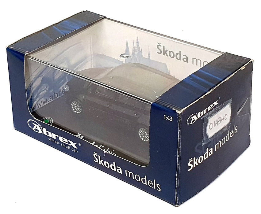 Abrex 1/43 Scale Diecast 014340 - Skoda Fabia - Met. Black