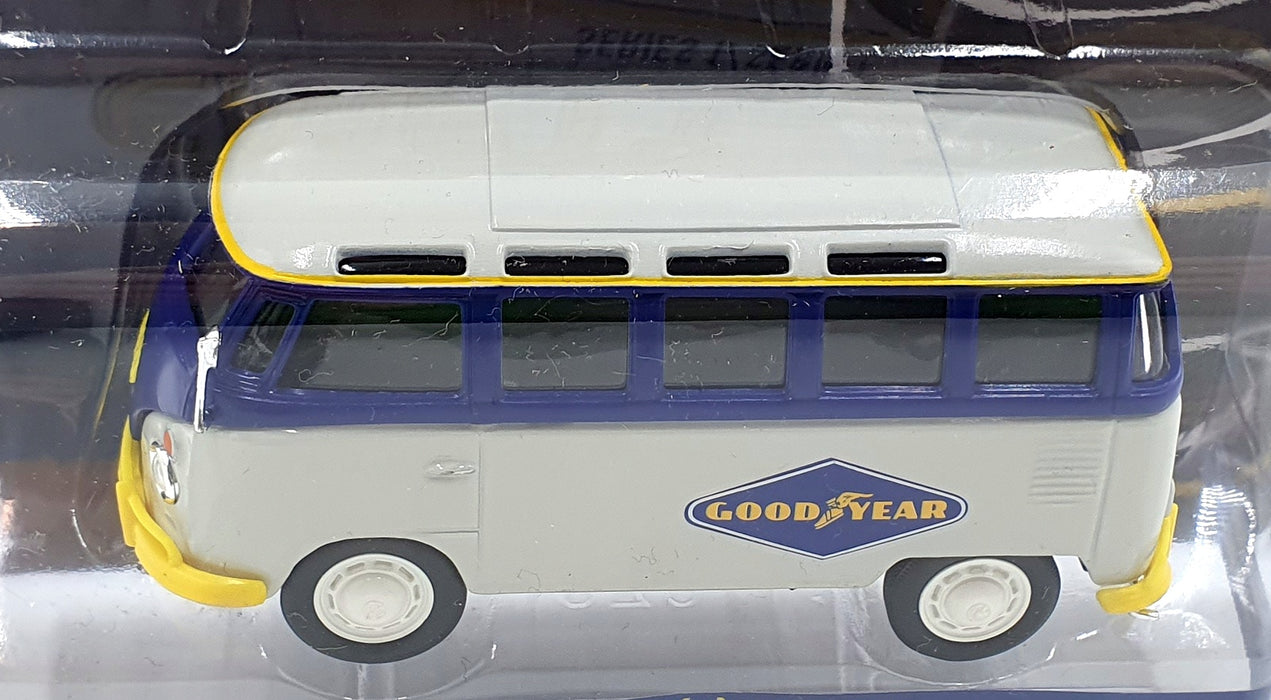 Greenlight 1/43 Scale 87010-F - Volkswagen Type 2 (T1) Samba Bus
