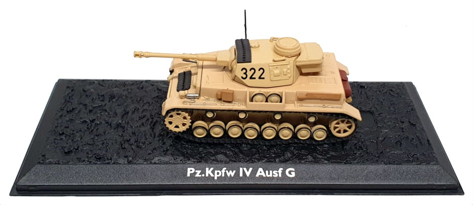 Atlas Editions 1/72 Scale 4660 131 - Pz.Kpfw. IV Ausf. G (Sd.Kfz.161-1) 1942