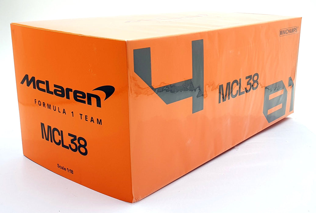Minichamps 1/18 Scale 537 243181 McLaren F1 MCL38 #81 Hungarian GP 2024 Piastri