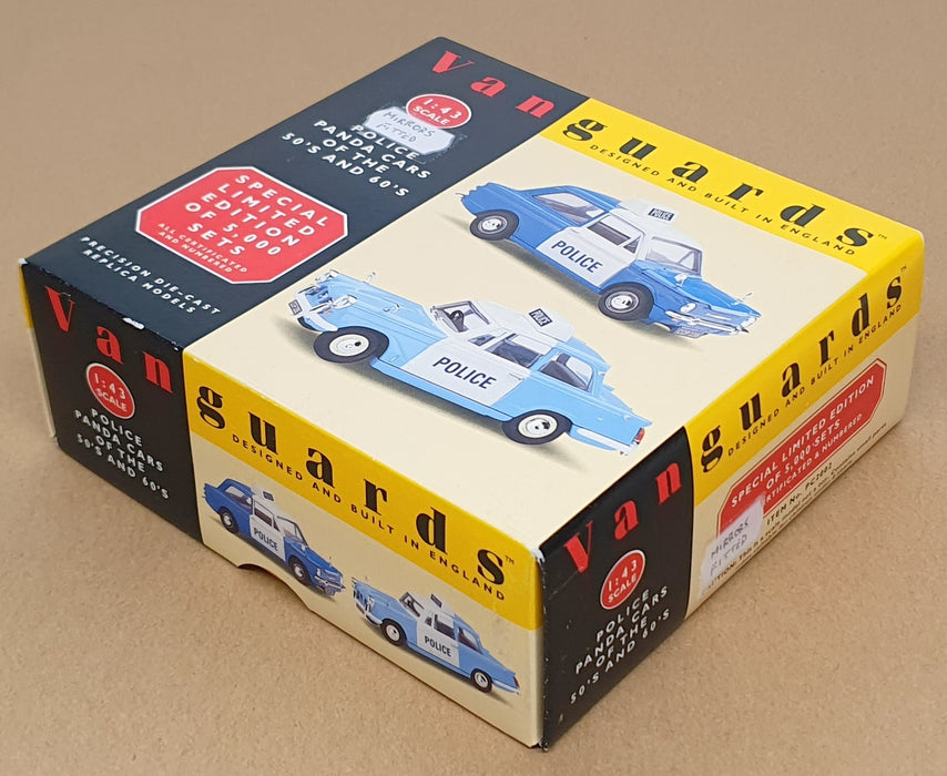 Vanguards 1/43 Scale PC2002 - Hillman & Triumph Police Cars Of The 50's & 60's