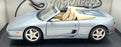 Hot Wheels 1/18 Scale 23907 Ferrari F355 Spider 1995 - Dark Silver Metallic