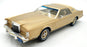 Model Car Group 1/18 Scale MCG18216 Lincoln Continental Mark V 1977 Gold
