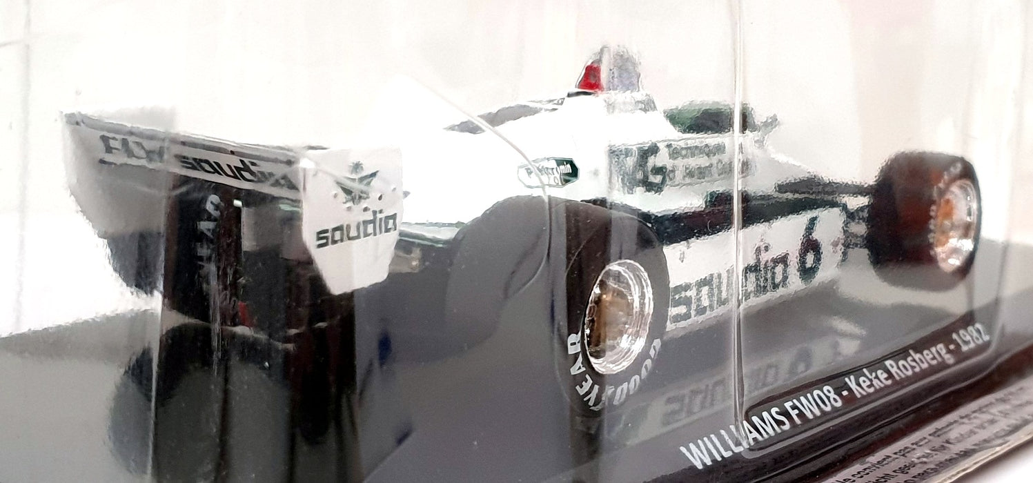 Altaya 1/24 Scale Diecast MW2ALA0025 - Williams FW08 #6 1982 - Keke Rosberg