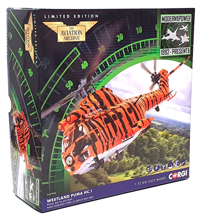 Corgi 1/72 Scale AA27006 - Westland Puma HC.1 XW231 RAF 230 Sq. 2005