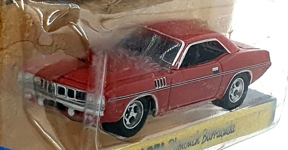 Greenlight 1/64 Scale 29780 - 1971 Plymouth Barracuda - Red