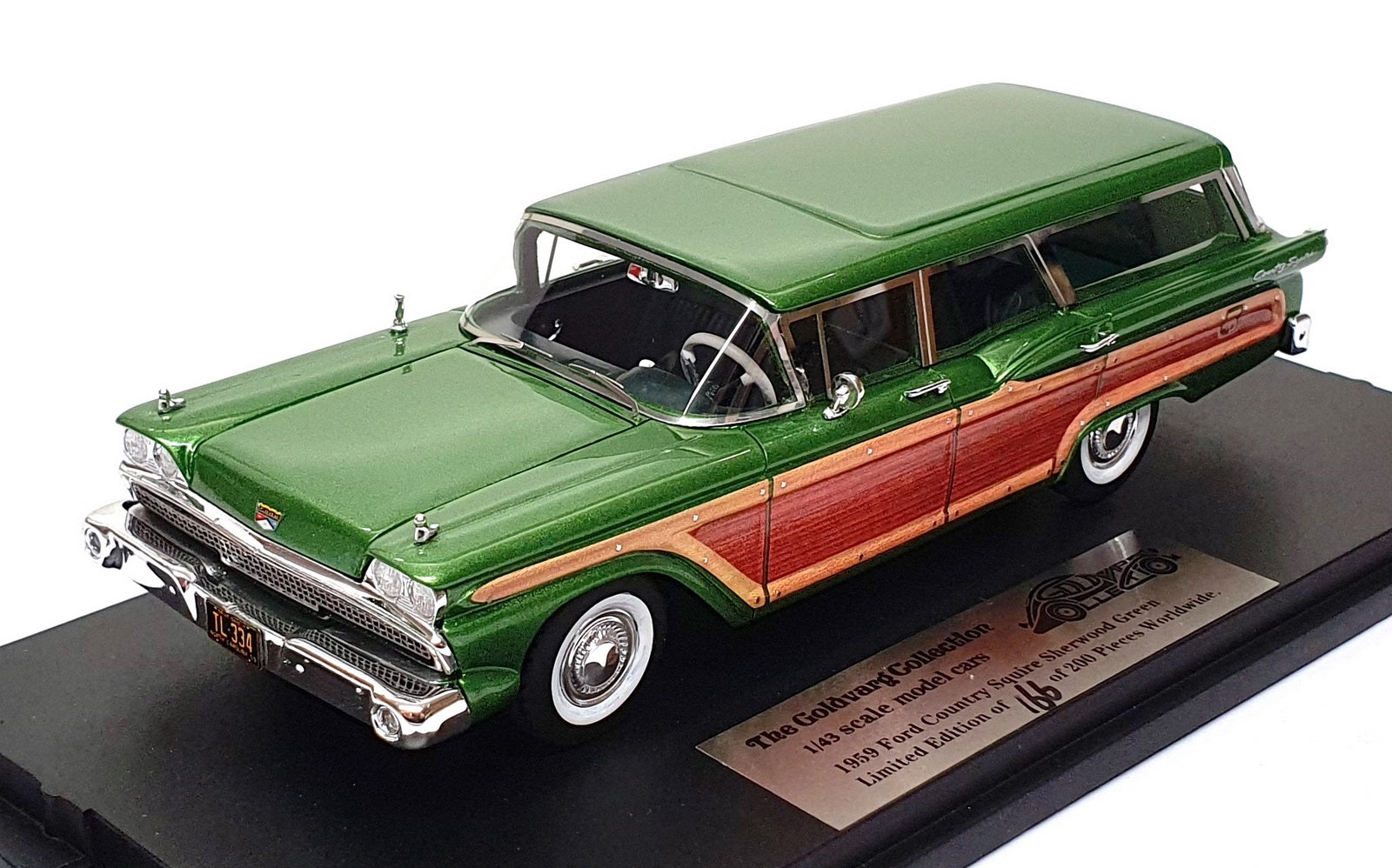 Goldvarg 1/43 Scale Resin GC-091A - 1959 Ford Country Squire - Green