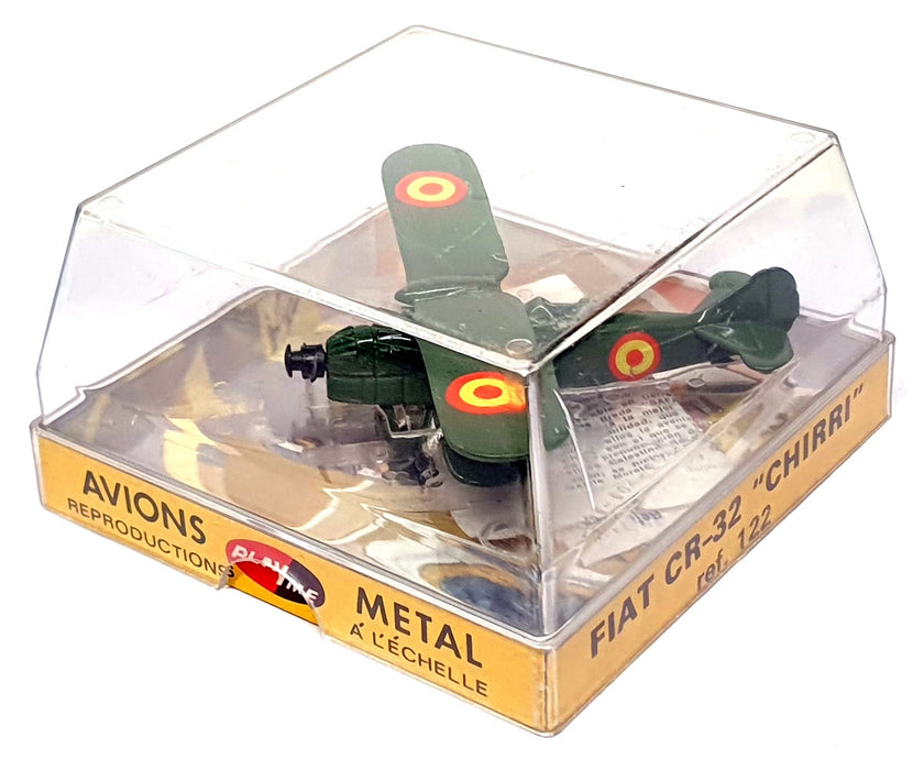 Aviones Play Me Diecast 122 - Fiat CR-32 Chirri Aircraft - Green