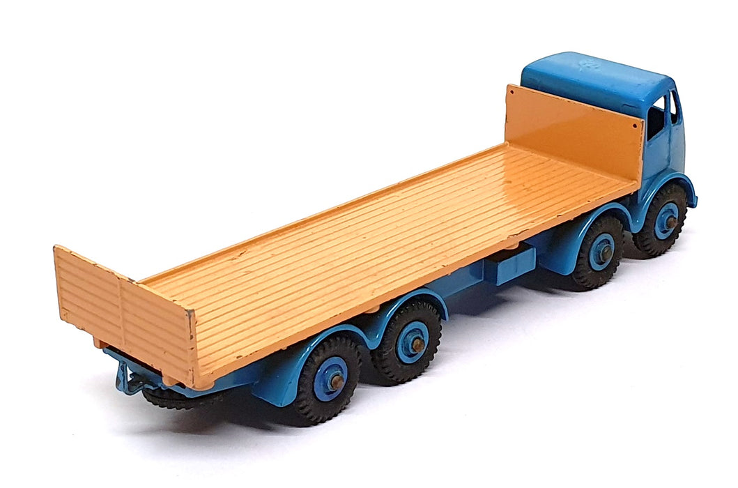 Dinky Supertoys Original 903 - Foden Flat Truck With Tailboard - Blue/Beige