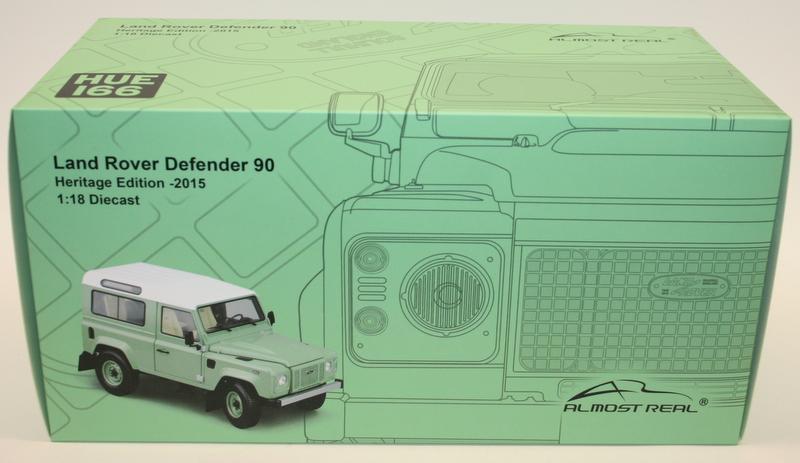 Almost Real 1/18 Scale Diecast 810204 - Land Rover Defender 90 Heritage Edit