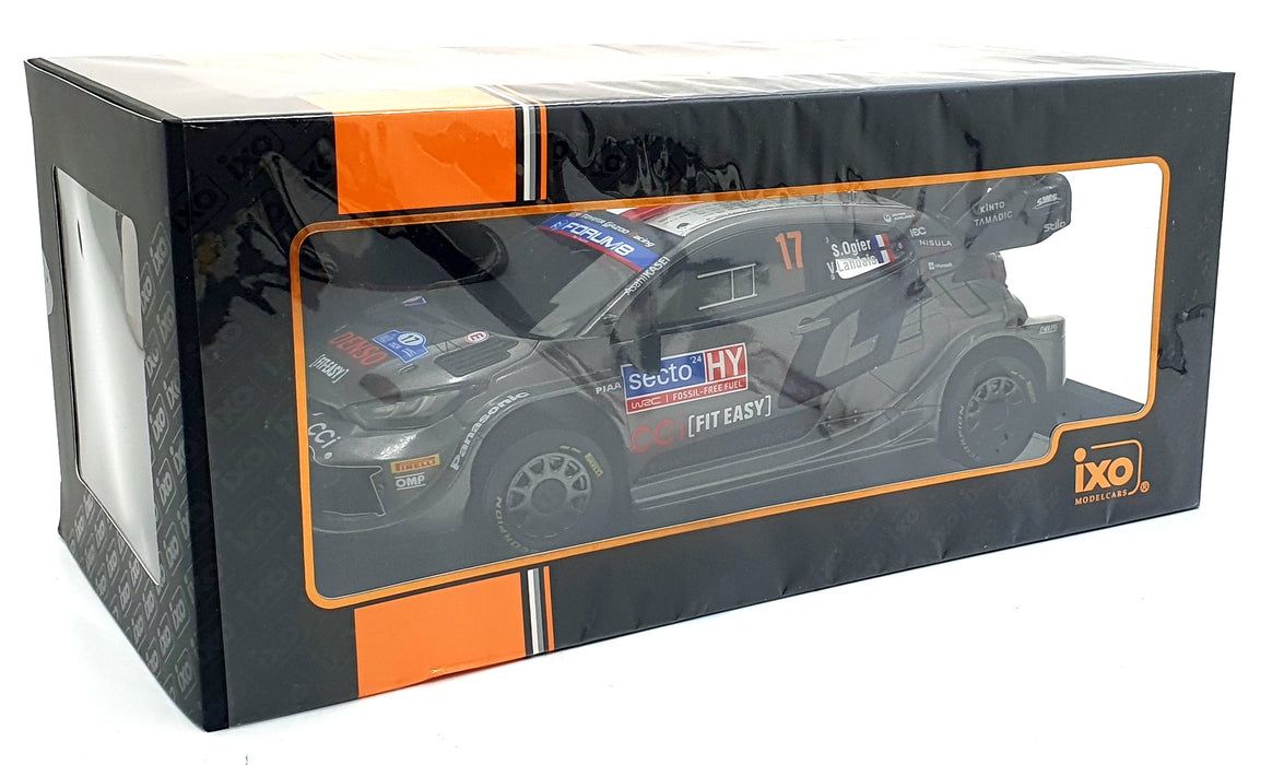 Ixo 1/18 Scale 18RMC216.22 - Toyota GR Yaris Rally1 Hybrid #17 Finland 2024