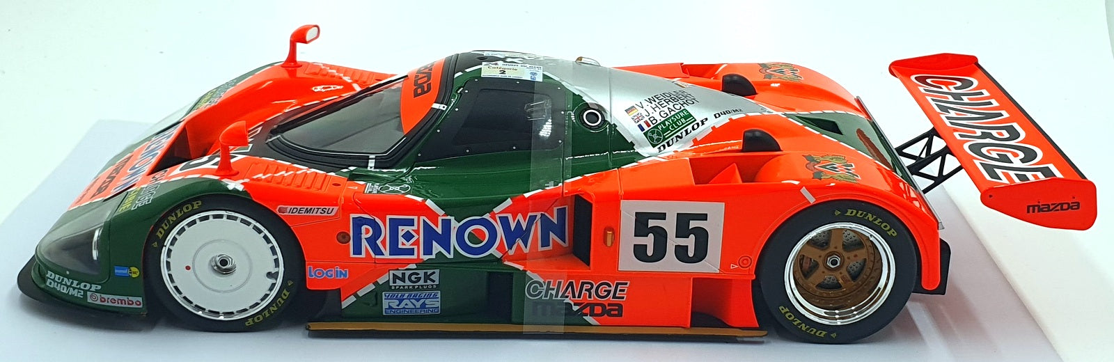 Werk83 1/12 Scale W1201201 - Mazda 787B 1st 24h LM 1991 - Weidler/Herbert/Gachot