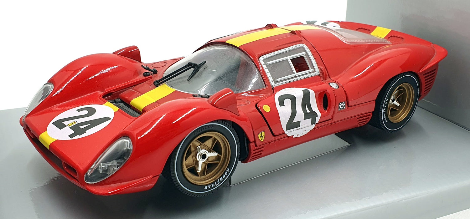 Universal Hobbies 1/18 Scale Diecast 30001 - Ferrari 330 P4 Le Mans 1967 #24