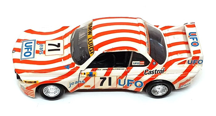 Solido 1/43 Scale No. 75 - BMW 3000 CSL #71 IMSA 1977 - Orange/White