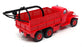 Solido 1/60 Scale 3117 - GMC CCKW353 Fire Truck With Crane - Red