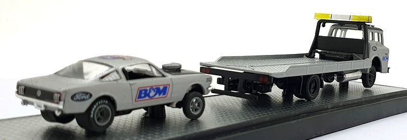 Castline M2 Machines 1/64 Scale FR55 '90 Ford C-800 & '66 Mustang Gasser