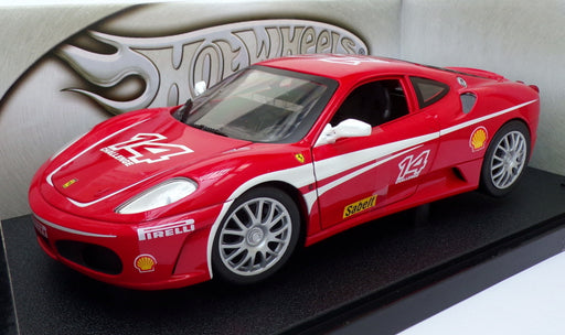 Hot Wheels 1/18 Scale Diecast P4403 - Ferrari F430 Challenge - Red