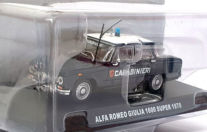 DeAgostini 1/43 Scale 28425E - 1997 Alfa Romeo Giulia 1600 Super (Carabinieri)