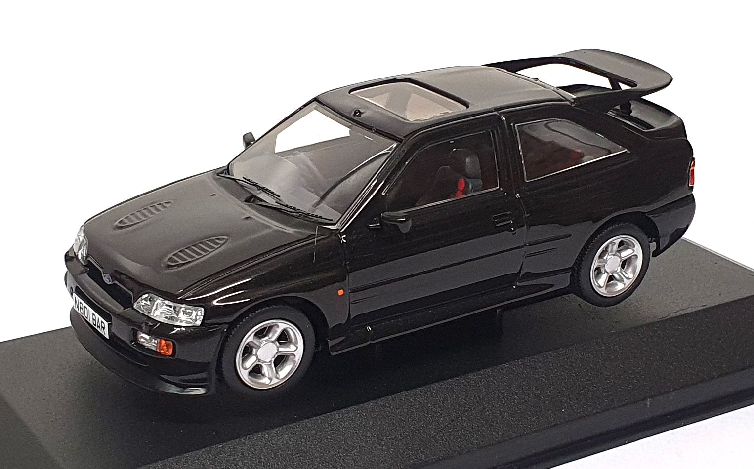Vanguards 1/43 Scale VA14807 - Ford Escort RS Cosworth Luxury - Ash Black