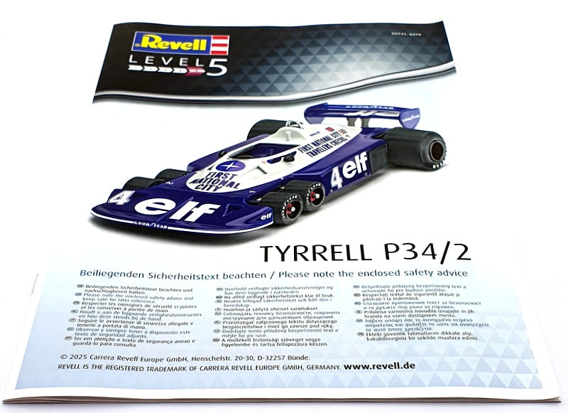 Revell 1/32 Scale Unbuilt Kit 07741 - Tyrrell P34/2