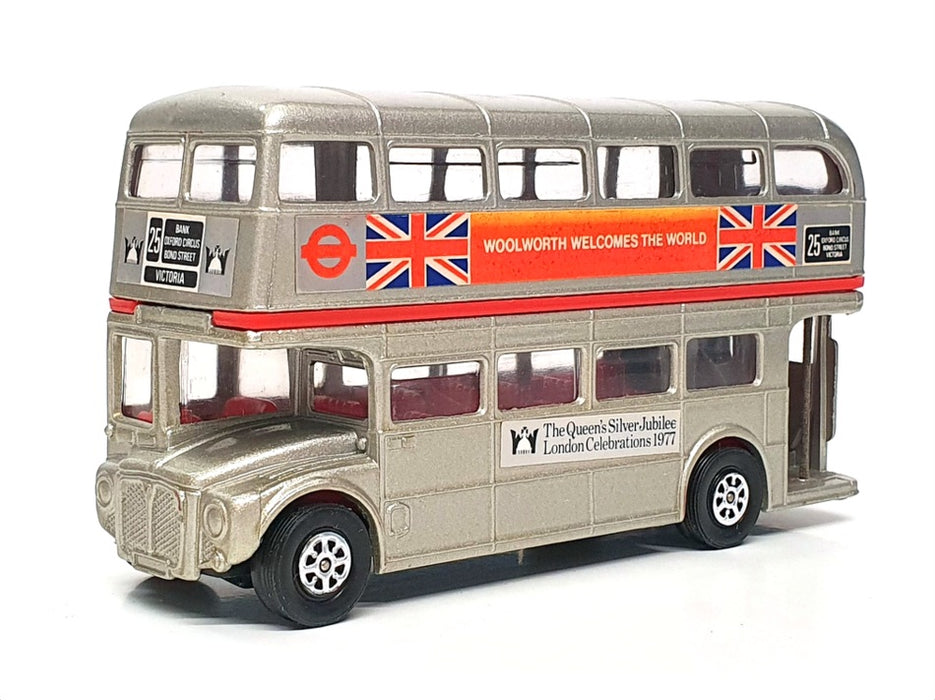Corgi 12cm Long Diecast 471 - AEC Routemaster London Bus Silver Jubilee ...