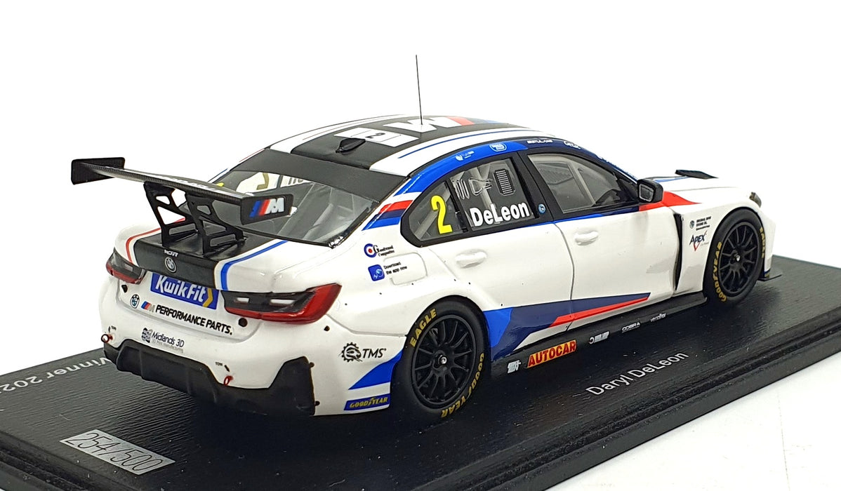 Spark 1/43 Scale UK033 - BMW 330i BTCC #2 1st Brand Hatch Indy Race 2 2025