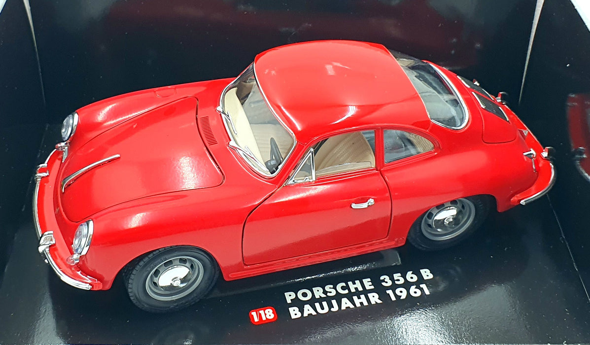 Tchibo Burago 1/18 Scale Diecast 35790 - Porsche 356B 1961 - Red