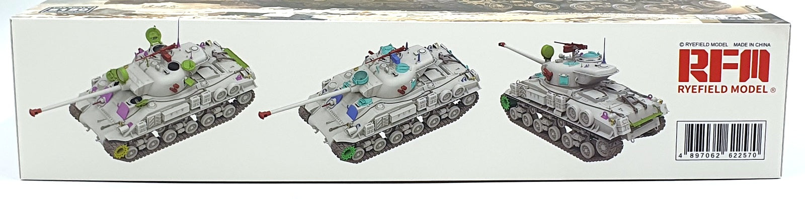 Ryefield Model Kit 1/35 Scale 1505 - M50 Mk2 Super Sherman M4A4 Hull HVSS