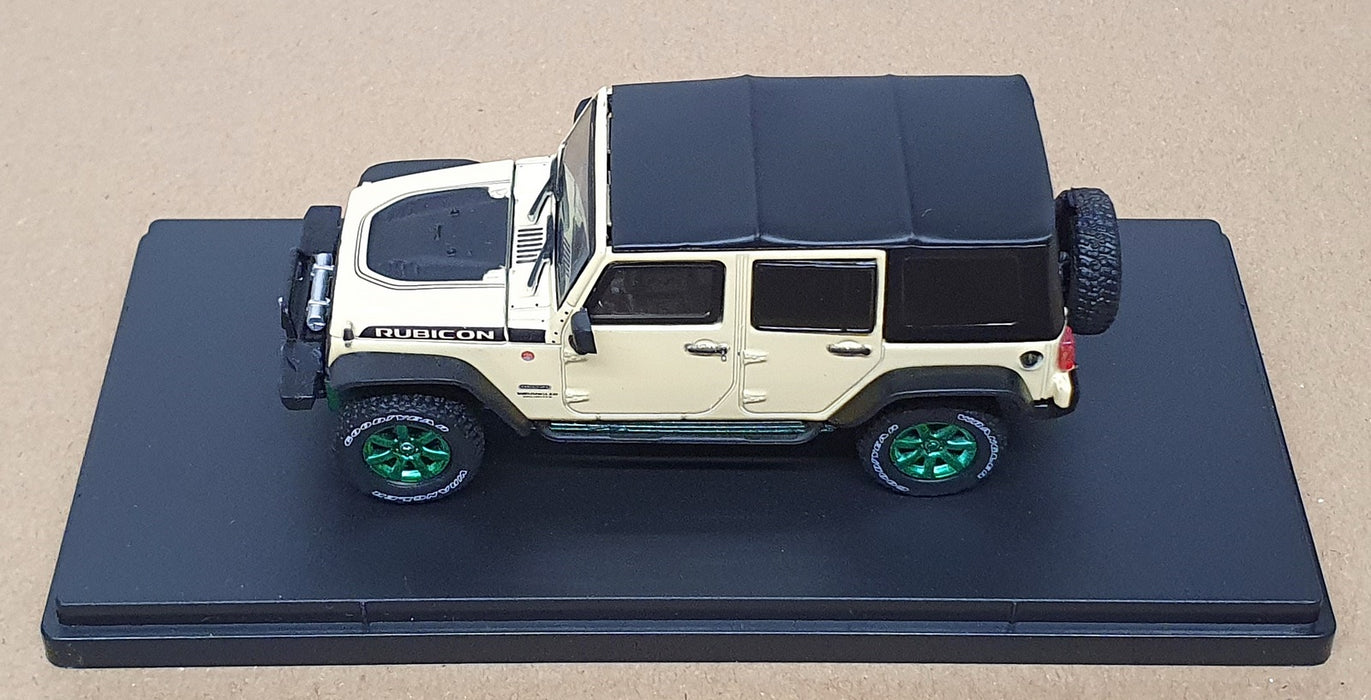 Greenlight 1/43 Scale 86188 - 2018 Jeep Wrangler Rubicon Gobi Yellow - CHASE