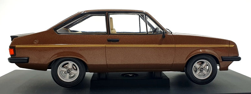Model Car Group 1/18 Scale Diecast MCG18530 Ford Escort MKII RSA 2000 Met. Brown