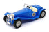 Matchbox Appx 10cm Long Diecast Y-3 - 1934 Riley MPH #6 - Blue